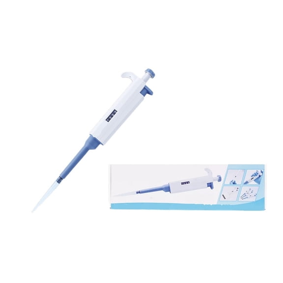 Laboratory Pipette 100-1000ulSingle Channel Digital Micropipette Adjustable Plastic Pipeta Lab Equipment With Pipette Tips ,Professional Calibration