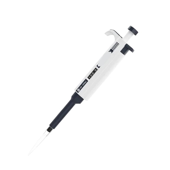 Laboratory Pipette Plastic Single Channel Digital Adjustable Micropipette Lab Equipment With Pipette Tips , High-Accurate