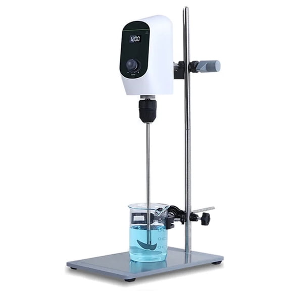 Laboratory Stirrer Electric Stirrer Digital Display Overhead Stirrer Lab Mixer Equipment 20/40/60L Mixing Capacity 100-2000rpm ,Stable Operation