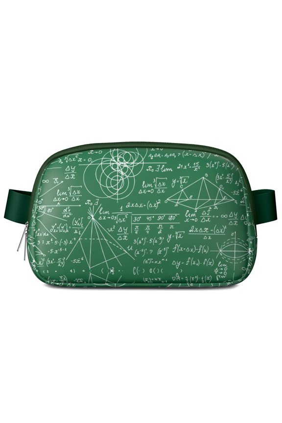 Laboratory Style Fanny Pack – Experiment-Inspired Belt Bag with Science Rules Design for Teachers & Students