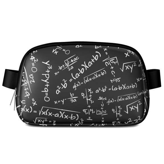 Laboratory Style Fanny Pack – Experiment-Inspired Belt Bag with Science Rules Design for Teachers & Students