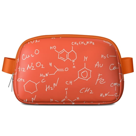 Laboratory Style Waist Pack – Experimental Print Belt Bag with Science Rules, Great for Classroom or Field Trips