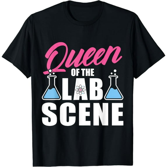Laboratory Tech Queen Of The Lab Scene Lab Tech T-Shirt