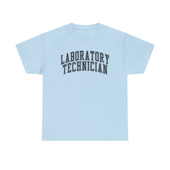 Laboratory Technician Lab Tech Shirt Gifts Tshirt Crew Neck Short Sleeve