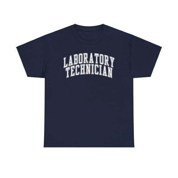 Laboratory Technician Lab Tech Shirt Gifts Tshirt Crew Neck Short Sleeve