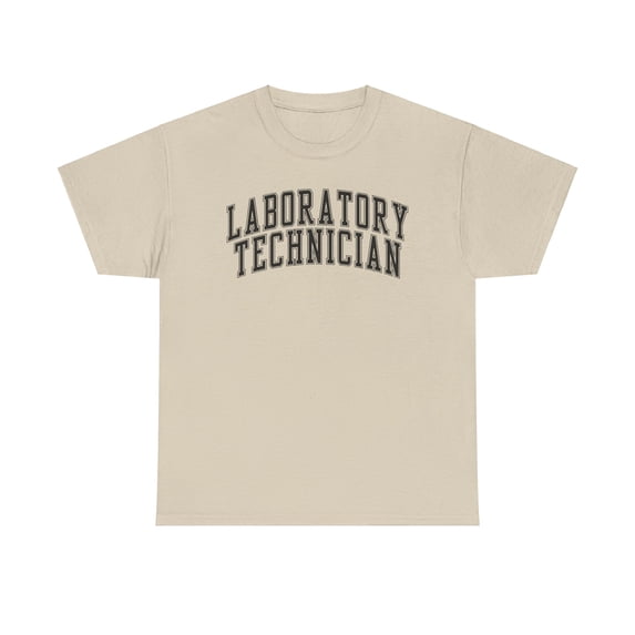 Laboratory Technician Lab Tech Shirt Gifts Tshirt Crew Neck Short Sleeve