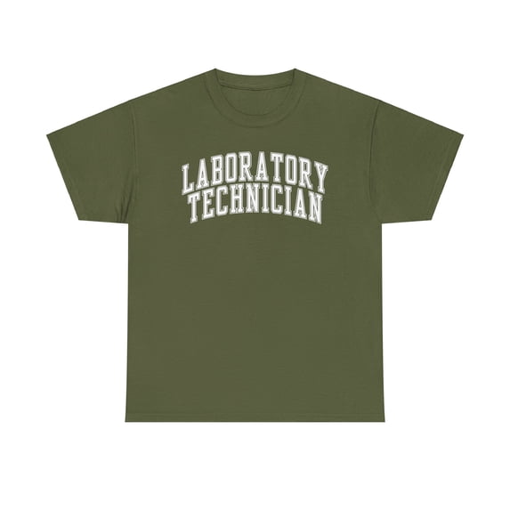 Laboratory Technician Lab Tech Shirt Gifts Tshirt Crew Neck Short Sleeve