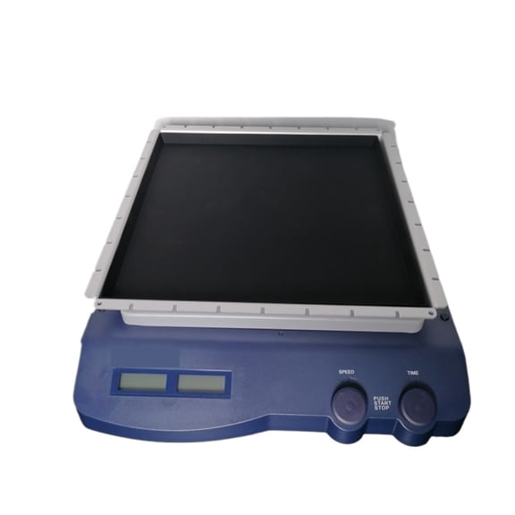 Laboratory Use LCD Digital Orbital Shaker 70-400RPM SK-O330-M Oscillator For Mixing Included Sticky Pads Lab ,Easy to Use