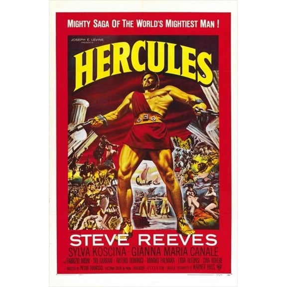 Labors of Hercules Movie Poster Print (27 x 40)