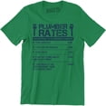 thumbnail image 1 of Labour Rates Mens Funny Gift for Mechanic Plumber Electrician Builder T-Shirt, 1 of 4