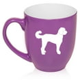 thumbnail image 1 of Labradoodle Ceramic Coffee Mug Tea Cup Gift (16oz Purple), 1 of 1