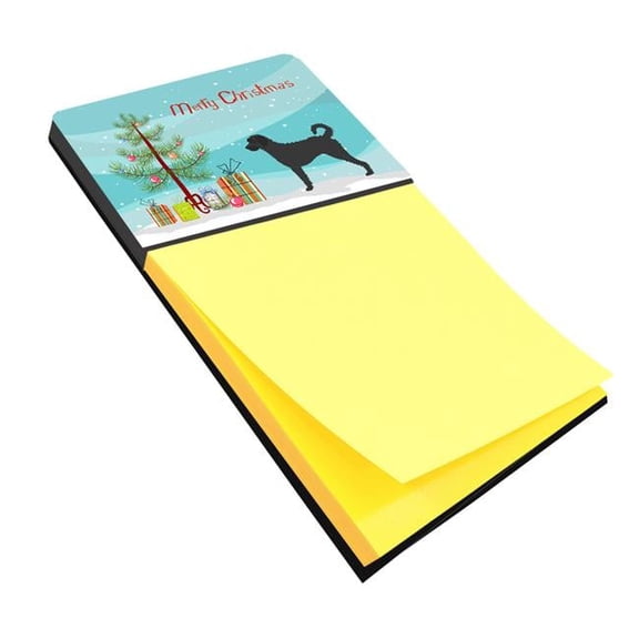 Labradoodle Christmas Sticky Note Holder - Multi Colored