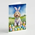 thumbnail image 1 of Labradoodle Easter Egg Hunt Greeting Cards Pack of 8 7 in x 5 in, 1 of 3