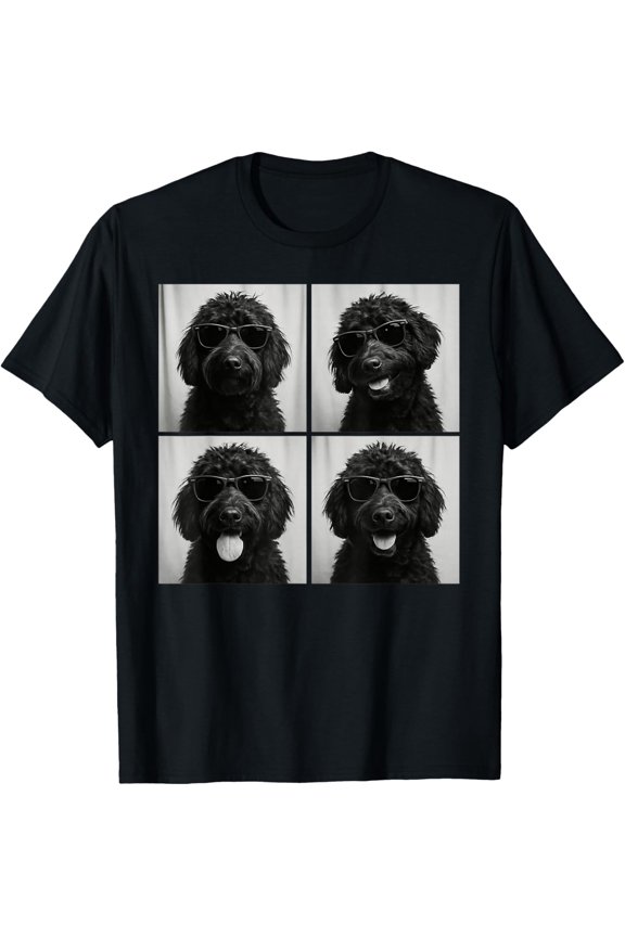 Labradoodle Lover Cute Doodle Dog Photo Booth T-Shirt All Size S-5Xl
