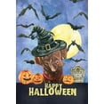 thumbnail image 1 of Labrador Chocolate - HHS Best of Breed Halloween Garden Flag, 1 of 1