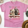 thumbnail image 1 of Labrador Dog Graphic T-Shirt | Cute Puppy Tee for Men Women Kids, Azalea, Size 3XL, 1 of 6