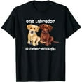 thumbnail image 1 of Labrador Dog funny TShirt Gift yellow chocolate brown lab, 1 of 5