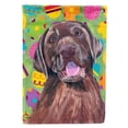 thumbnail image 1 of Labrador Easter Eggtravaganza Garden Flag, 1 of 1