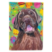 Labrador Easter Eggtravaganza Garden Flag