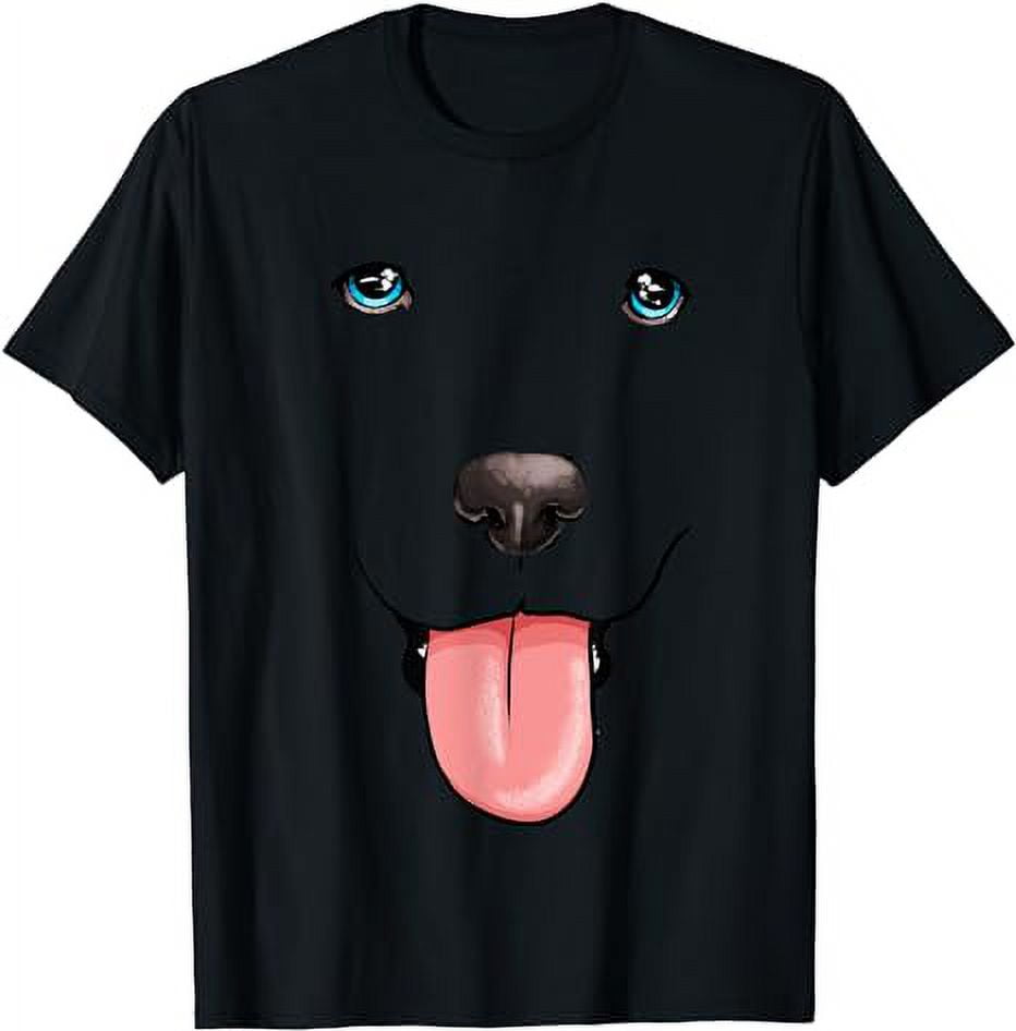 Labrador Face Lab Dog Costume I love my Labrador T-Shirt - Walmart.com