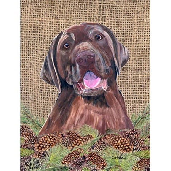 Labrador Flag Canvas - House Size