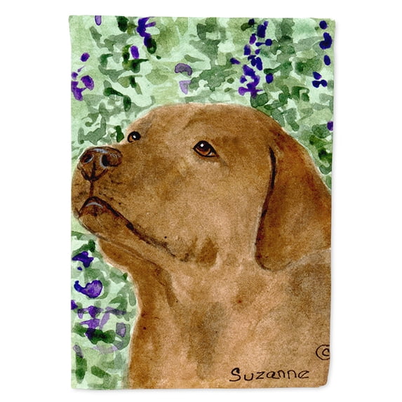 Labrador Flag Canvas House Size