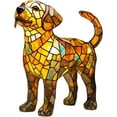 thumbnail image 1 of Labrador Lamps - Retro Dogs Stained Resin Tabletop Night Light, Dog Series Art Night Light, 3D Cute Pet Dogs Themed Lamp Stained Glass LED Table Lamps, Fun Gift for Dog Lovers (Labrador), 1 of 4