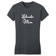 thumbnail image 1 of Labrador Mom - Script - Women's Fitted T-Shirt, 1 of 2