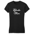 thumbnail image 1 of Labrador Mom - Script - Women's Fitted T-Shirt, 1 of 2