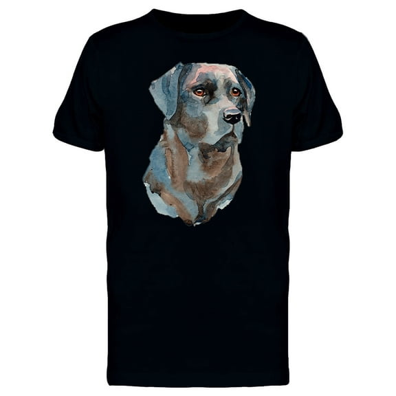 Labrador Painting T-Shirt Men -Image by Shutterstock, Male 3X-Large