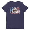 thumbnail image 1 of Labrador Retriever 4th July Memorial Day USA (3) (Heather Midnight Navy, 4XL), 1 of 1