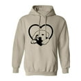 thumbnail image 1 of Labrador Retriever Adult Hooded Sweatshirt, 1 of 3