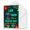 thumbnail image 1 of Labrador Retriever Dad Like a Regular Dad Only Cooler Happy Father's Day 5x7in Folded Greeting Card Lab Dog Lover Gifts Single Note Card with Envelope - 02007, 1 of 5