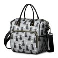 thumbnail image 1 of Labrador Retriever and Dog Paw Print Insulated Leakproof Lunch Box for Women, Large Lunch Bag for Tween Teen Adult, Loncheras Para Mujer for Work Beach Travel Picnic Camping, 1 of 6