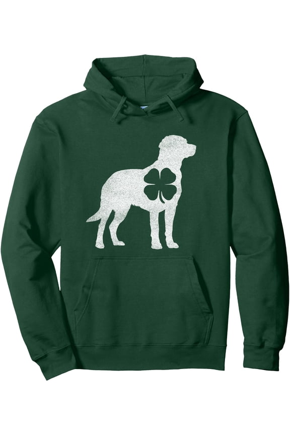 Labrador Retriever Dog Shamrock 2025 Saint Pattys Pullover Hoodie Irish Women’s Tee, Shamrock Hoodie, St. Patrick’s Day Sweatshirt