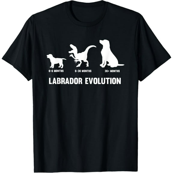 Labrador Retriever Evolution Design for a Labrador Owner T-Shirt
