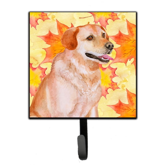 Labrador Retriever Fall Leash or Key Holder Yellow