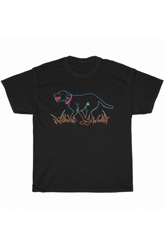 Labrador Retriever Fetch Black Lab Dog Puppy Pet Lover Unique Unisex T-Shirt, up to Size 5XL