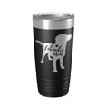 thumbnail image 1 of Labrador Retriever Lab Mom Tumbler Dog Travel Mug Gift Insulated Laser Engraved Coffee Cup 20 oz Black, 1 of 5