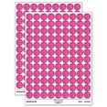 thumbnail image 1 of Labrador Retriever Laying Down Dog 200+ Round Stickers - Hot Pink - Matte Finish - 0.50" Size, 1 of 3