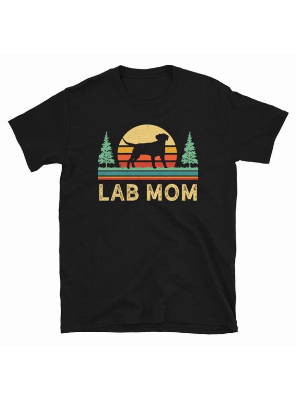 Labrador Retriever Mom Shirt, Lab Dog Mom Shirt, Lab Mom Shirt, Dog Mom Shirt, Dog Mom Gifts, Cute Labrador Retriever Gift for Mom, Retro