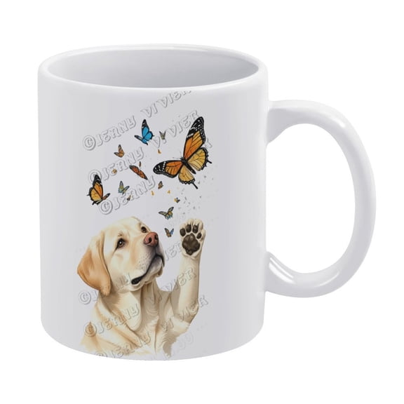Labrador Retriever Mug,Dog Mom Dad Gift, Funny Dog Coffee Mug, Customized Dog Gifts Mug For Pet Dog Lover, Tea Cup 11oz