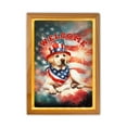 thumbnail image 1 of Labrador Retriever Patriotic Welcome for 4Th of July Independence Day Acrylic Plaque with Wood Photo Frame Box Lab Dog Lover Gifts Light Box - 00010, 1 of 5