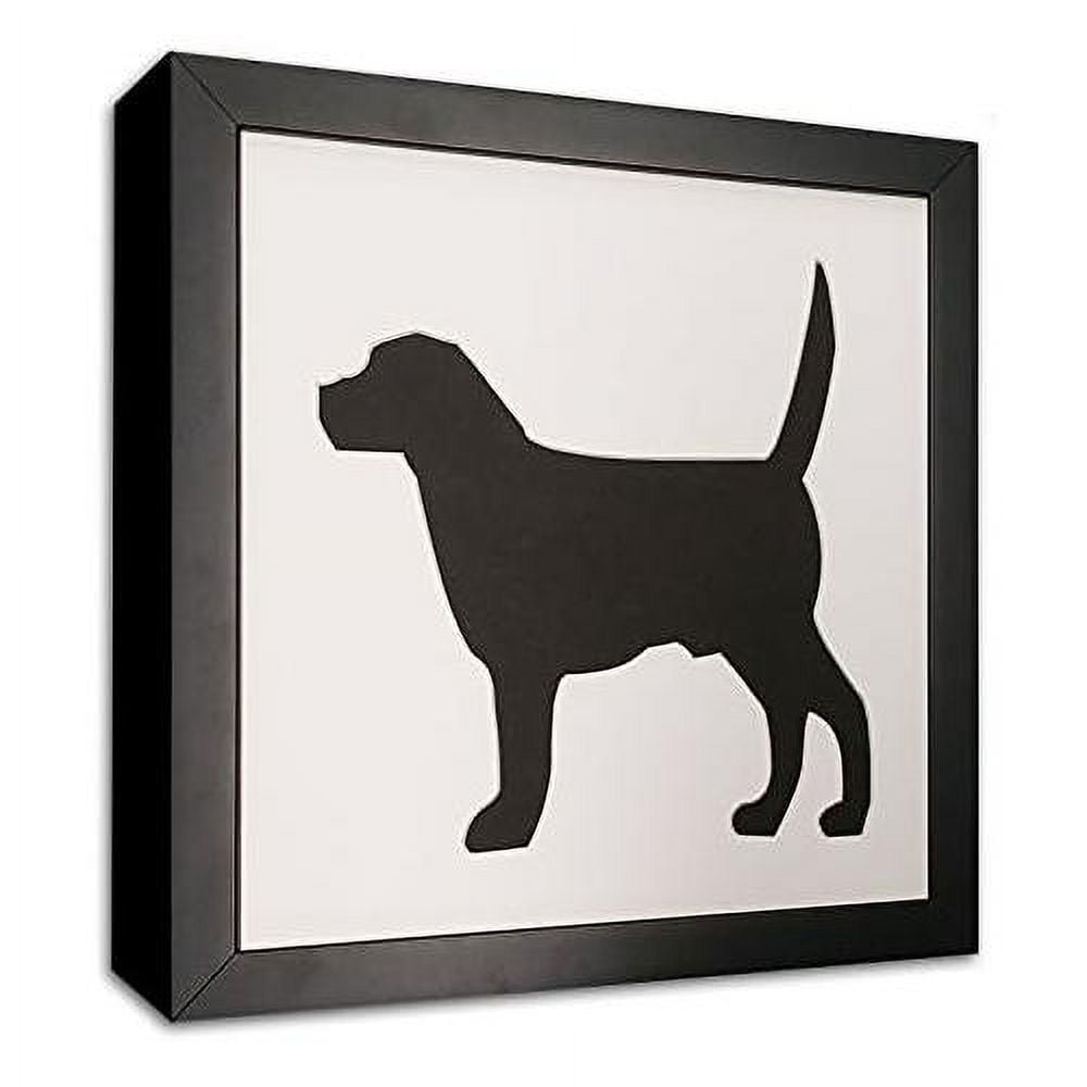 Labrador Retriever Photo Mat With Frame I Love My Lab Picture Frame