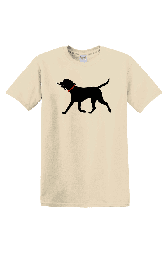 Labrador Retriever Play Fetch Black Lab Dog Puppy T-Shirt
