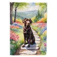 thumbnail image 1 of Caroline's Treasures DAC6663CHF Labrador Retriever Spring Path House Flag Large Porch Sleeve Pole Decorative Outside Yard Banner Artwork Wall Hanging, Polyester, House Size, Multicolor, 1 of 5