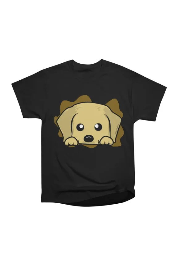 Labrador Retriever Yellow Mini Style T-Shirt Tee Gift For Him Merch For Her Apparel For Fr