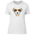 thumbnail image 1 of Labrador Wearing Orange Glasses T-Shirt Women -Image by Shutterstock, Female Small, 1 of 4