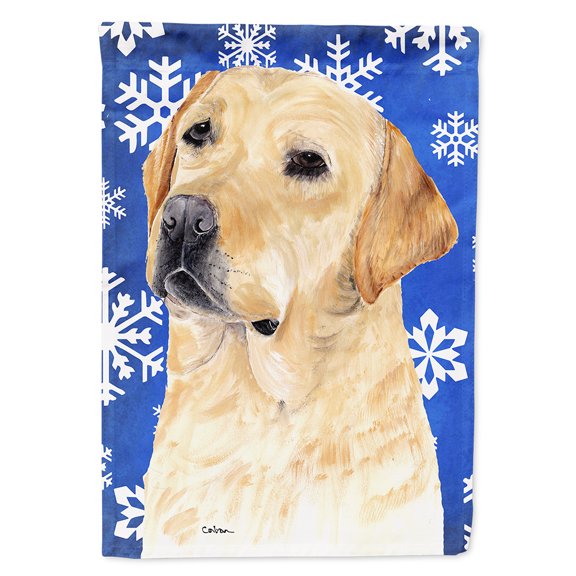 Boston Terrier Winter Snowflakes Holiday Flag Canvas House Size ...