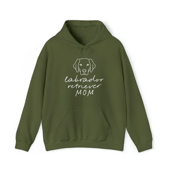 Labrador retriever Dog Mom Hoodie, Gifts, Hooded Sweatshirt